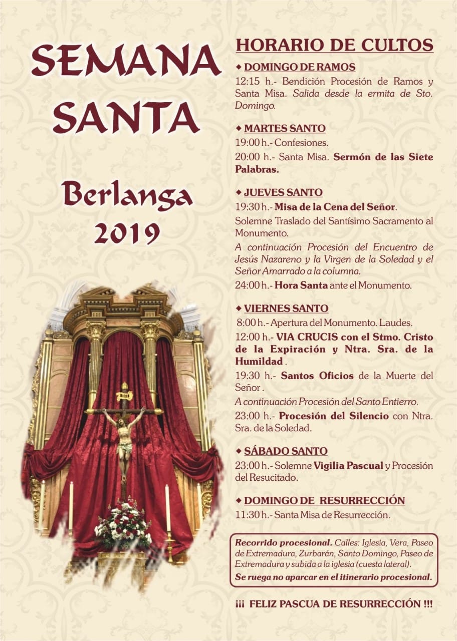 Semana Santa en Berlanga 2019 Berlanga